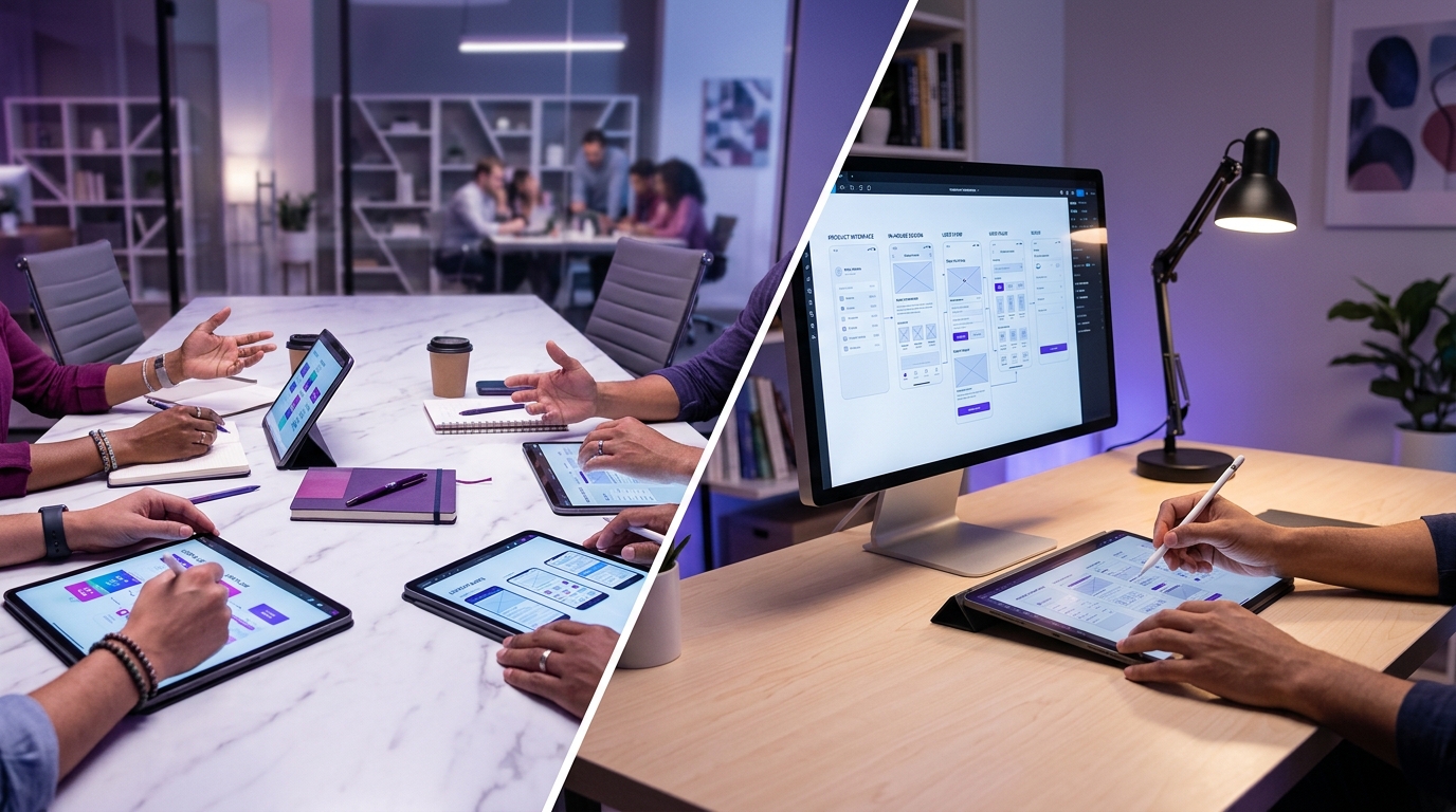 סוכנות UX מול מעצב פנימי: מה עדיף לסטארטאפ ישראלי?